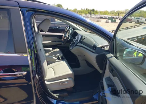 2018 Honda Odyssey Ex-L из США, поврежденный, VIN 5FNRL6H75JB006883